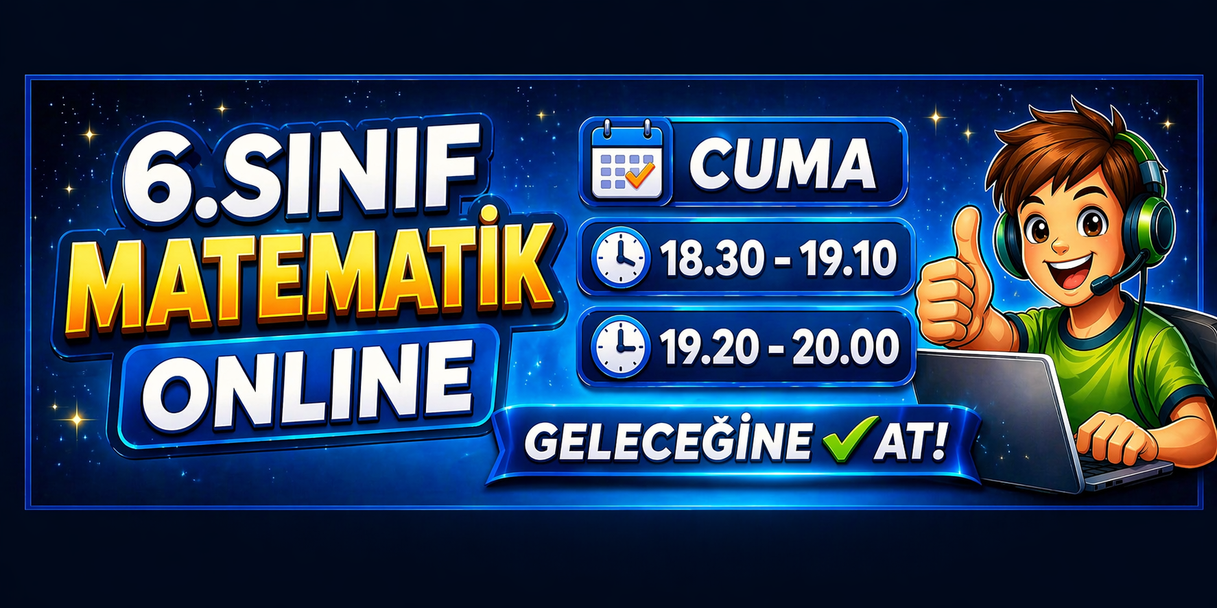 2026–2027 Online 6. Sınıf Matematik Programı